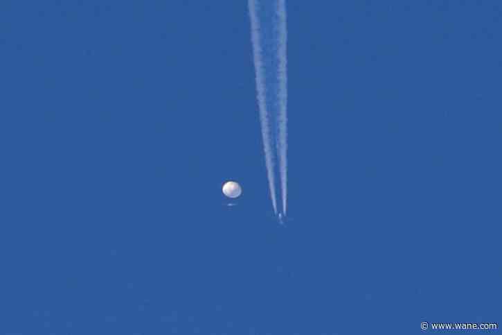 US downs Chinese balloon over ocean, moves to recover debris