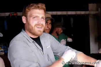 Wife pays tribute to 'selfless' marine veteran who died treating people in Ukraine