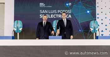 BMW to invest $866 million in Mexico amid global EV push