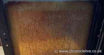 Mrs Hinch fans' praise 5p hack to banish 'caked on' brown stains on oven door glass