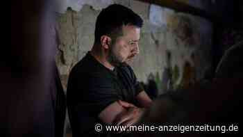 „Sehr hart“: Selenskyj berichtet von schwieriger Lage bei Kämpfen im Osten des Landes