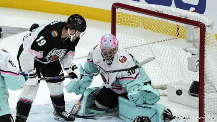 Atlantic wins NHL all-star showcase; Horvat, Pettersson skate together one last time