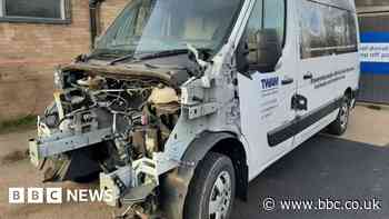 Thieves steal engine from charity's van in Rugby