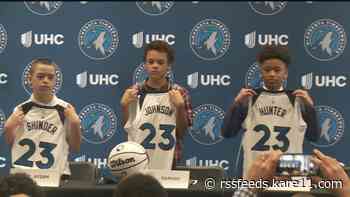 Timberwolves sign 15 Twin Cities youth for "Jr. Timberwolves Dream Team"