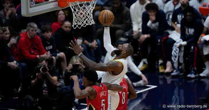 NBA: James nur noch 36 Punkte von Rekord entfernt