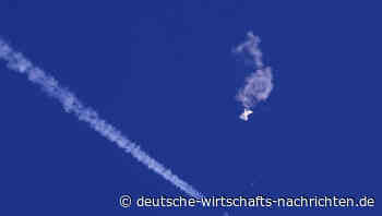 China verärgert über Abschuss von mutmaßlichem Spionage-Ballon