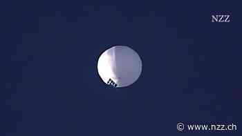 Pentagon entdeckt einen Spionageballon über den USA und verdächtigt China – Peking sagt, es handele sich um ein «ziviles» Luftschiff