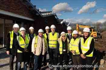 Rainham Leisure Centre build reaches topping-out milestone
