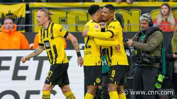 Borussia Dortmund's Sebastien Haller scores first goal after return from cancer treatment