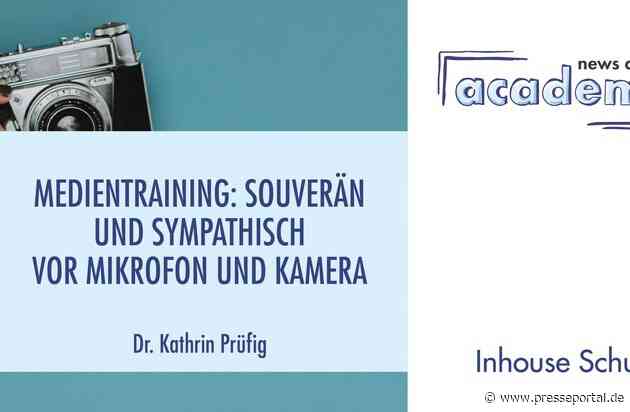 Medientraining: Souverän und sympathisch vor Mikrofon und Kamera / Eine Inhouse-Schulung der news aktuell Academy