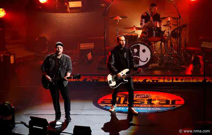 Fall Out Boy perform with orchestra at 2023 NHL All Star Game, tease European tour