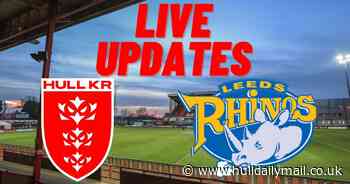 Hull KR v Leeds Rhinos LIVE: Second half action as Rovers in the ascendancy at Craven Park