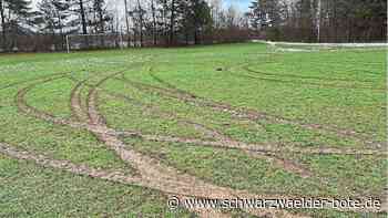 Vandalismus beim SF Emmingen: Ausweichplatz der Sportfreunde durch Quads beschädigt