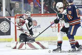 VIDEO: A great game by netminder not enough for Vancouver Giants win