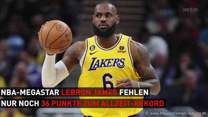 Nur noch 36 Punkte: James rückt Rekord immer näher