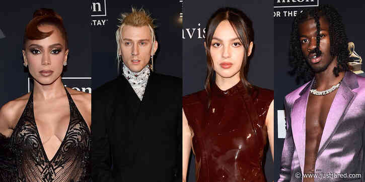 Machine Gun Kelly, Anitta, Cardi B & More Attend Clive Davis' Pre-Grammy Party - See Pics of Every Star in Attendance!