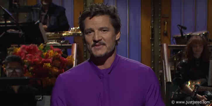 Pedro Pascal Jokes About His Extended Family & Filming 'The Last of Us' During 'Saturday Night Live' Opening Monologue