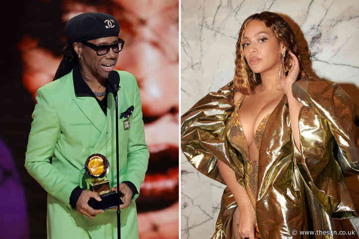 Beyonce shocks Grammy fans by missing her own award in awkward live TV blunder- and viewers refuse to believe her excuse