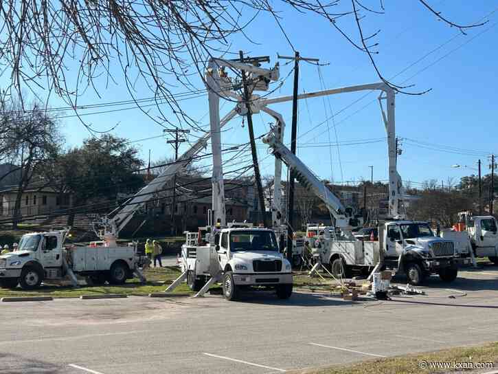 Austin Energy expects to restore power to all customers by Feb. 12