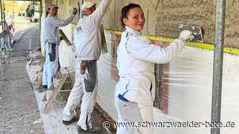 Stuckateurin im Interview: Annika Fuchs hat es ins Nationalteam geschafft