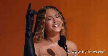 Beyoncé Makes History at a Star-Powered Grammy Ceremony