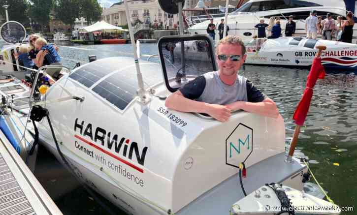 Harwin designs GB Row Challenge microplastics sampling system