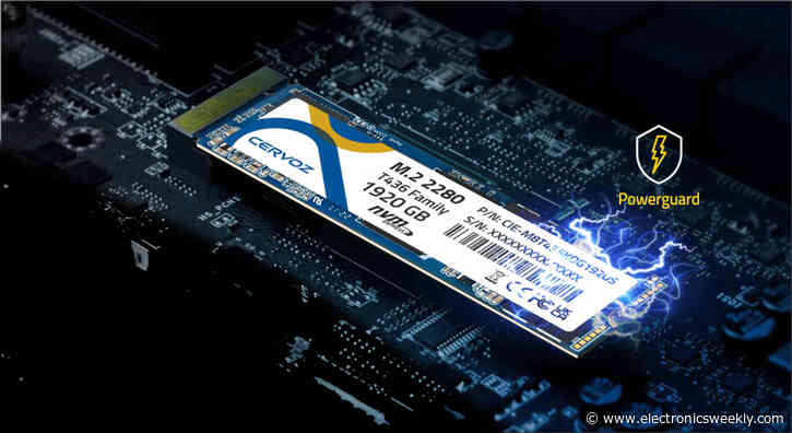 Display Technology announces Cervoz’s Power Guard SSDs