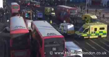 Pedestrian dies after Brixton Road crash with HGV