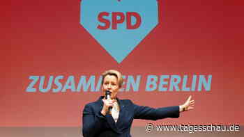 Wahlkämpferin Giffey: Bitte recht freundlich