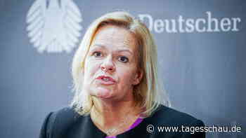 Faeser: Flüchtlingsgipfel in zwei bis drei Wochen