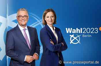 "Wahl in Berlin" und "Berliner Runde" live im ZDF