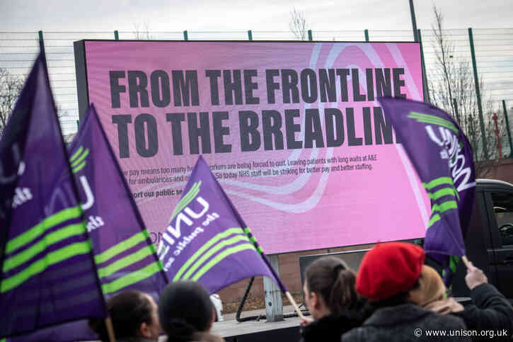 Donate to support striking workers