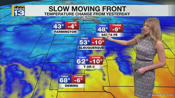 Winter storm brings cooler temperatures and snow chances