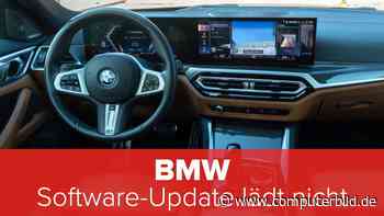 BMW: Software-Update lädt nicht