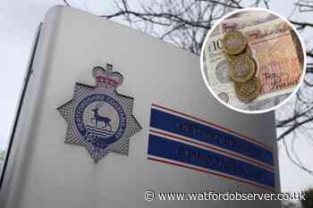 Hertfordshire households to pay more tax to support police