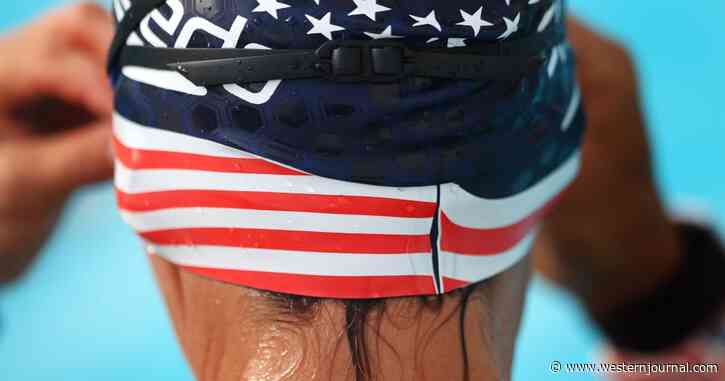 High School Swimmer Gets Devastating News After Opposing Coach Takes a Ruler to His American Flag Decal