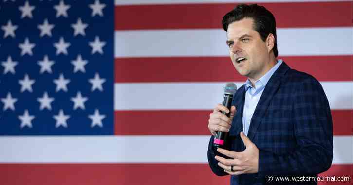 'We Wear the Armor of God': Matt Gaetz Credits His Faith That Guided Him Through Dark Times