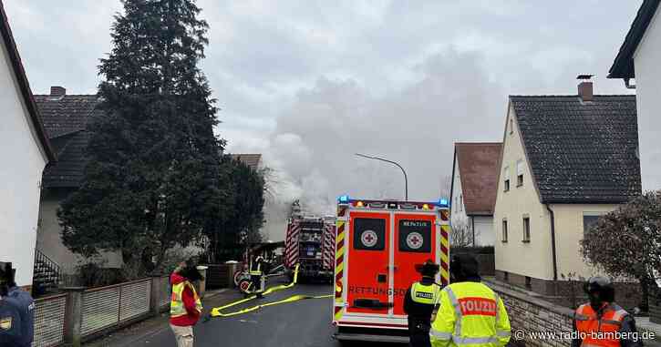 Zimmerbrand in Hirschaid