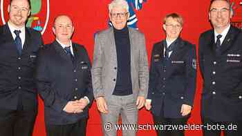 Feuerwehr Bad Herrenalb:: Abteilung Stadt jetzt mit Eduard Gräßle an der Spitze