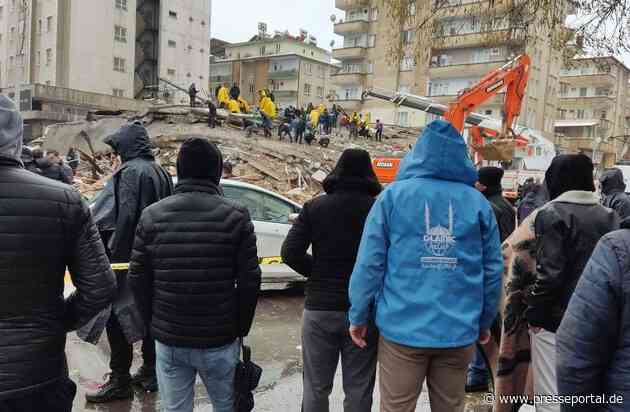 1800 Tote nach Erdbeben: Islamic Relief Deutschland stellt 300.000 Euro für Soforthilfe in der Türkei und Syrien bereit / Weiteres Erdbeben, Kälte und Schnee erschweren die Hilfe und Suchaktionen