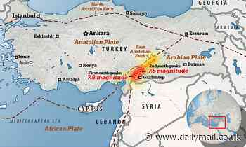 Turkey earthquake map: Where in Syria and Turkey did the quake hit?