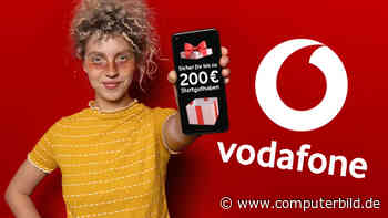 Vodafone-Deal: Bis zu 200 Euro Startguthaben sichern