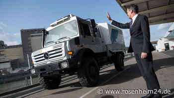 Ukraine-Krieg: Berliner Wasserbetriebe spenden sieben Fahrzeuge an Ukraine