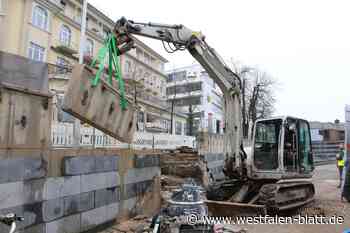 In Bad Oeynhausen fällt die Mauer