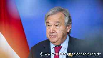 UN-Chef Guterres befürchtet Ausweitung des Ukraine-Krieges