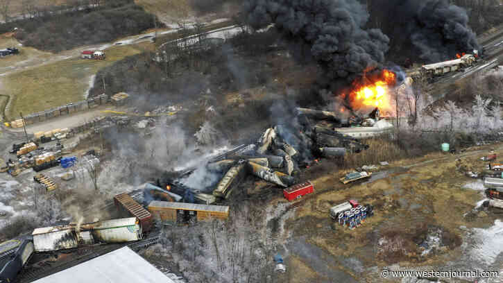 National Guard Forces Ohio Residents to Evacuate Under Threat of Arrest After Train Derailment Creates Explosion Risk
