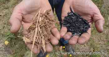Biochar applied to effluent reduces methane emissions