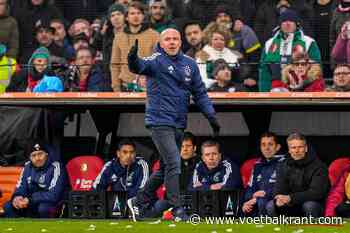 Ajax blijft ook na ontslag achter keuze voor Alfred Schreuder staan