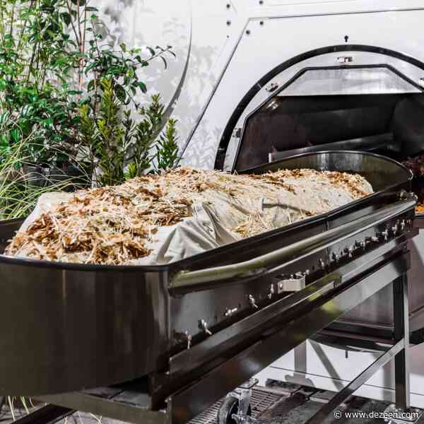 Recompose human composting facility "transforms your loved one's body into soil"