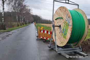 „Blitz-Baustellen“ für schnelles Internet zwischen Albachten und Amelsbüren